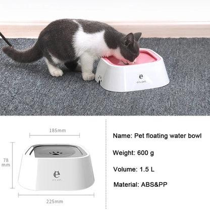 Splash Proof Pet Water Bowl