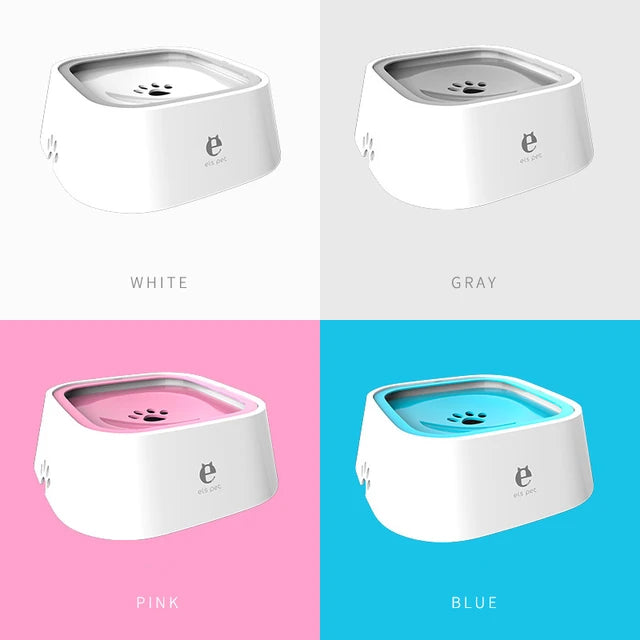 Splash Proof Pet Water Bowl